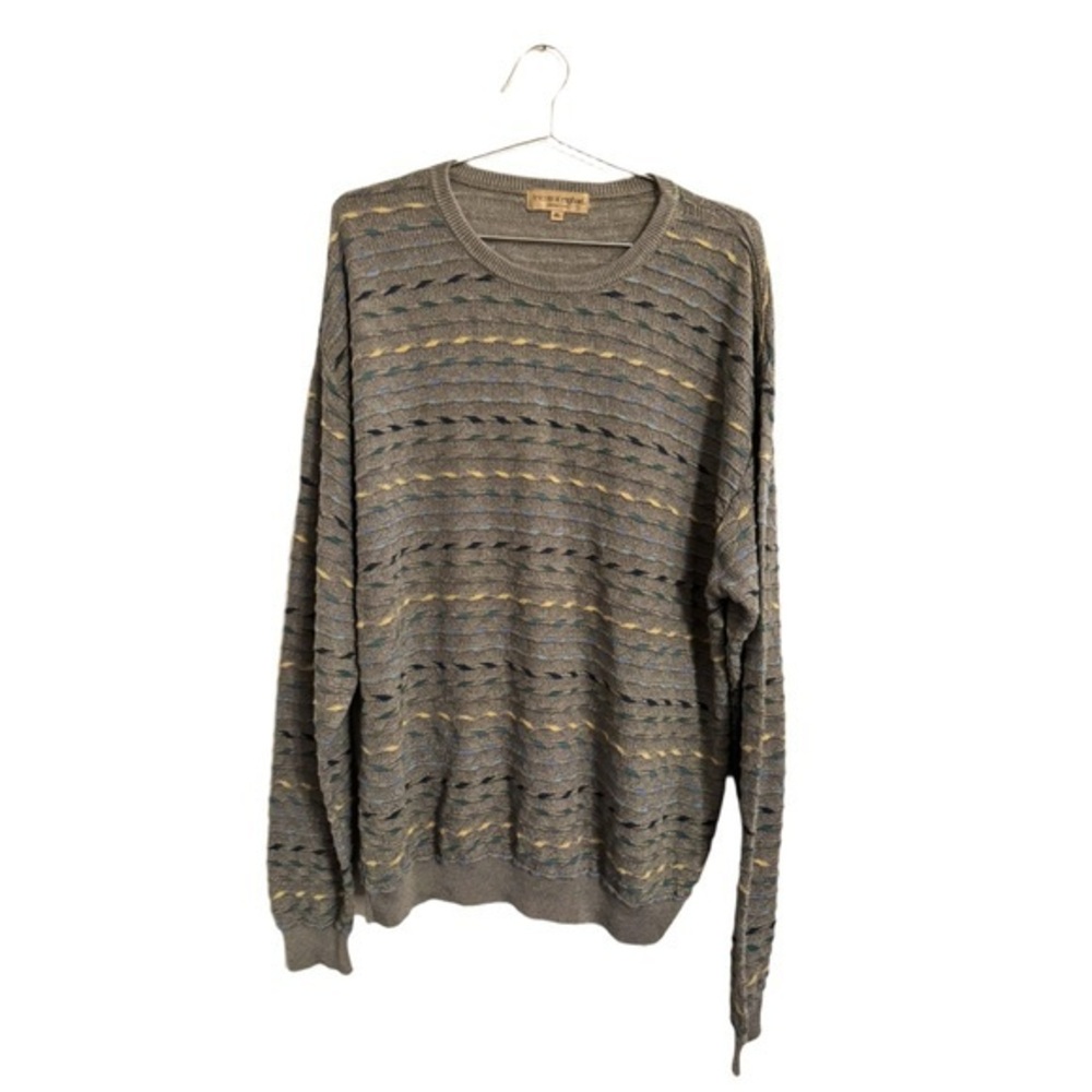 Tricots St. Raphael Men’s XL Collection Crewneck Sweater – Vintage